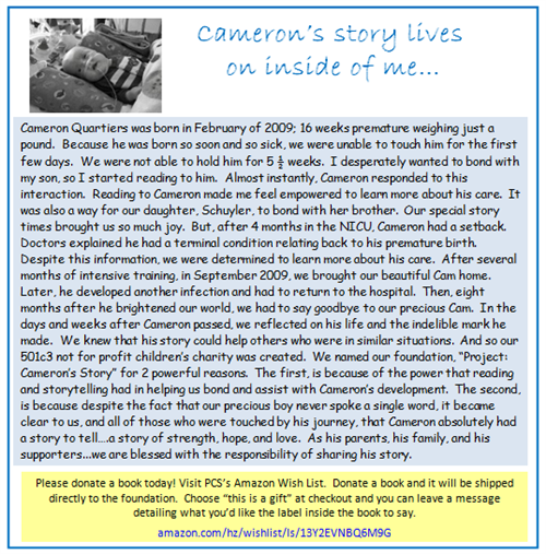 Cameron's Story 